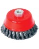 Perie circulara tip cupa cu toroane pentru flex 75 mm